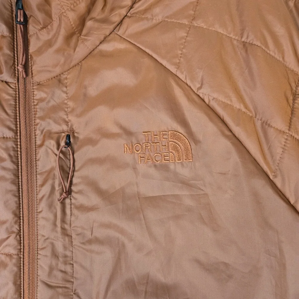 The North Face Circaloft Jacket Mens XL Brown Full Zip Insulated Puffer NF0A84HK
